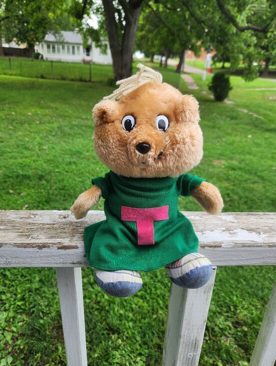 Other - Theodore Chipmunk Vintage plush doll from Alvin and the Chipmunks
